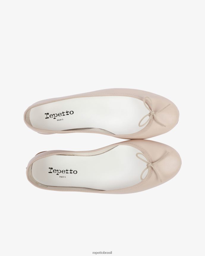 calçados br Repetto mulheres bailarinas cendrilon linho bege 8JZ2L8106