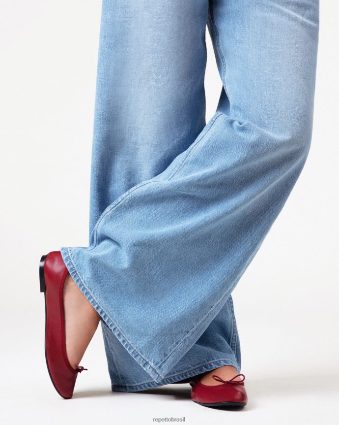 calçados br Repetto mulheres bailarinas cendrilon ópera vermelha 8JZ2L879