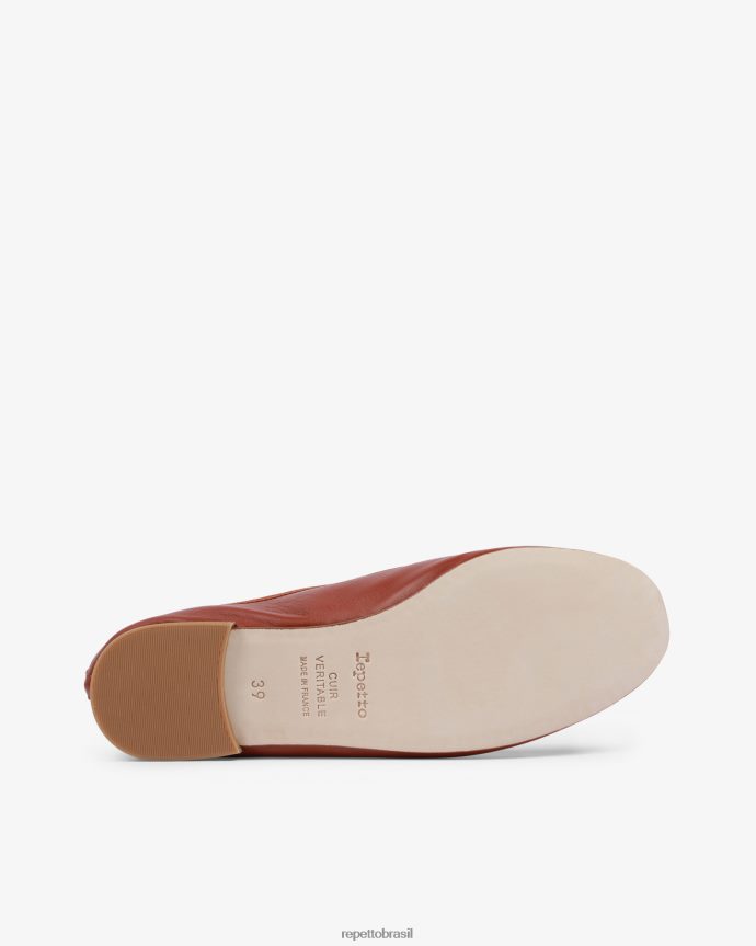 calçados br Repetto mulheres bailarinas de alto cendrillon camelo cubano 8JZ2L8146