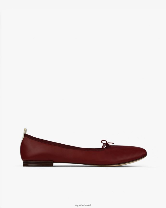 calçados br Repetto mulheres bailarinas garance pommar vermelho 8JZ2L84