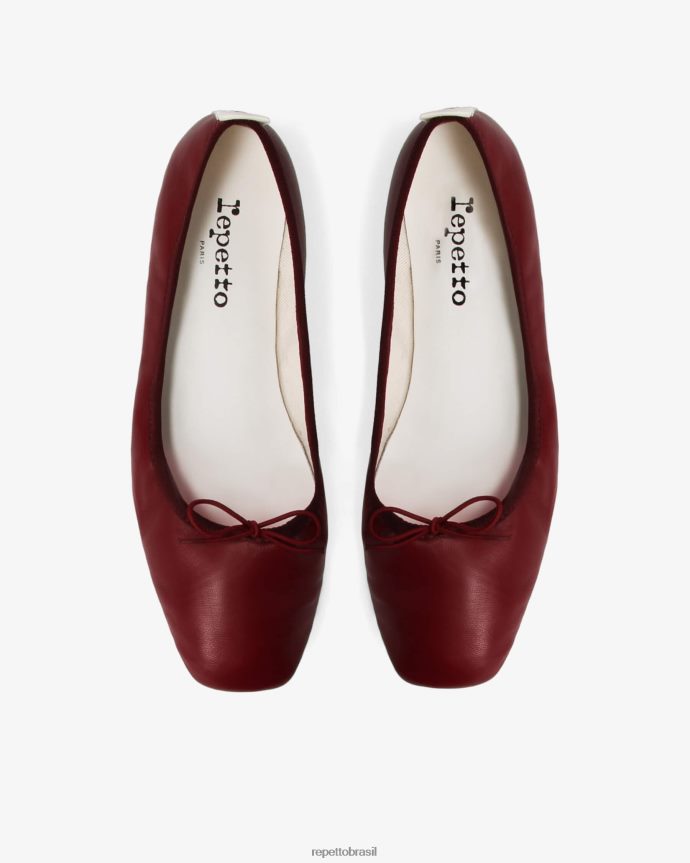 calçados br Repetto mulheres bailarinas garance pommar vermelho 8JZ2L84