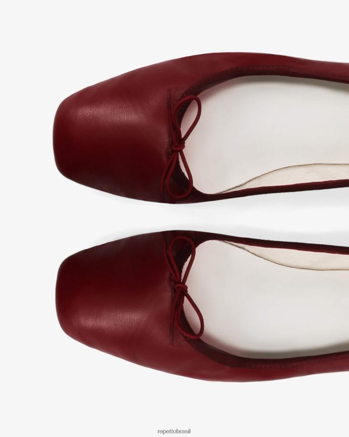 calçados br Repetto mulheres bailarinas garance pommar vermelho 8JZ2L84
