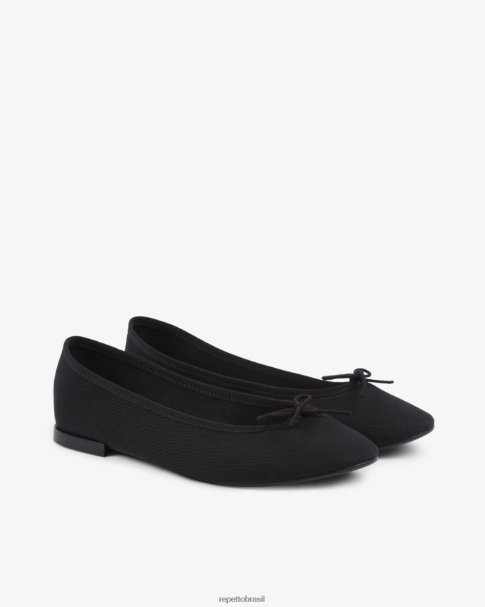 calçados br Repetto mulheres bailarinas high cendrillon - veganas preto 8JZ2L8144