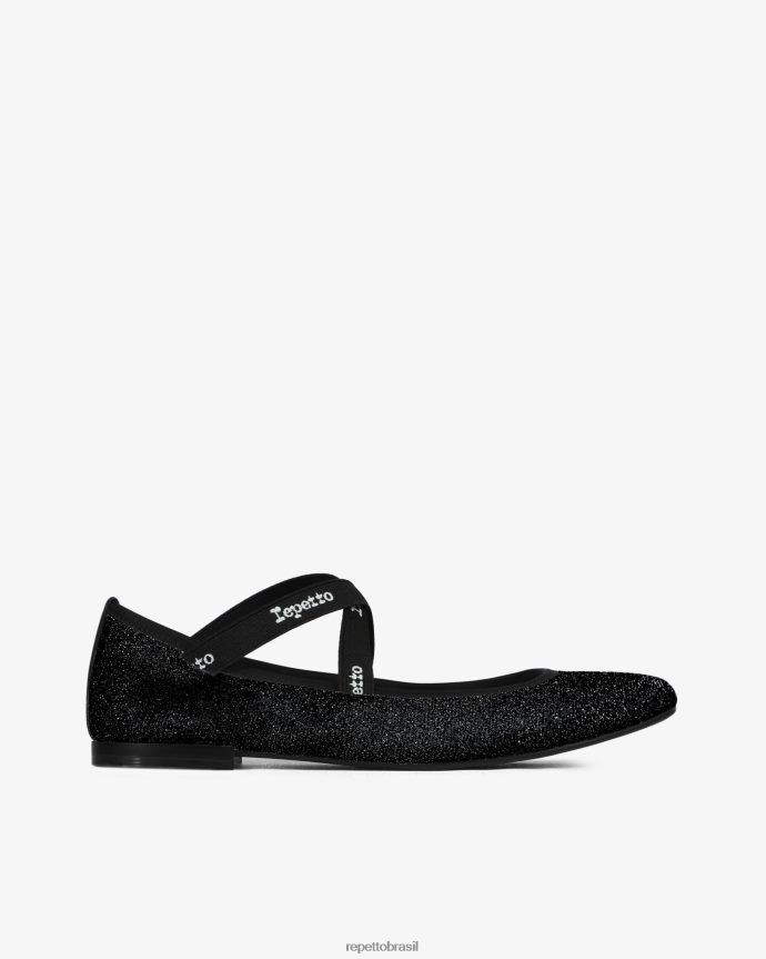calçados br Repetto mulheres joana mary janes - brilhante preto 8JZ2L829