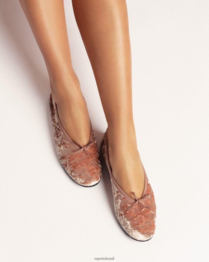 calçados br Repetto mulheres lilouh bailarinas rosa icônico 8JZ2L87