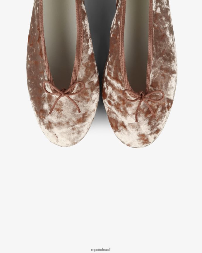 calçados br Repetto mulheres lilouh bailarinas rosa icônico 8JZ2L87