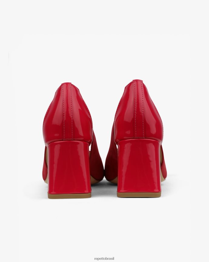 calçados br Repetto mulheres bombas felpudas rosa framboesa 8JZ2L8235