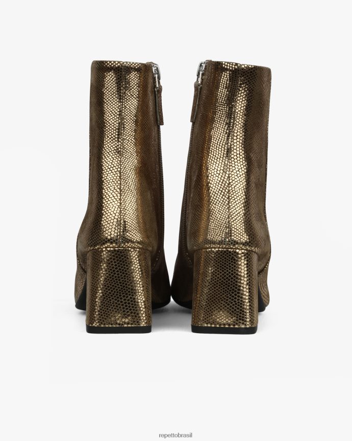 calçados br Repetto mulheres bota phoebe ouro antigo 8JZ2L8192