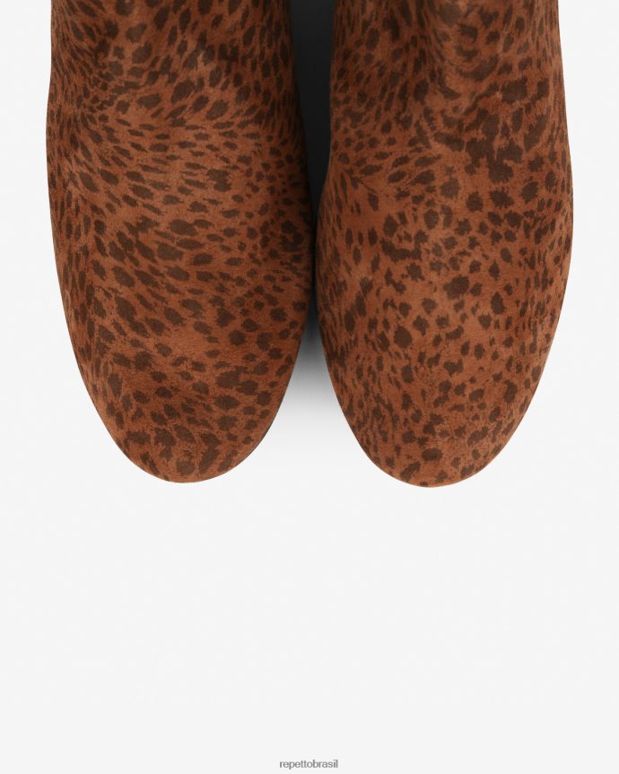 calçados br Repetto mulheres botins elor camelo cubano 8JZ2L8199