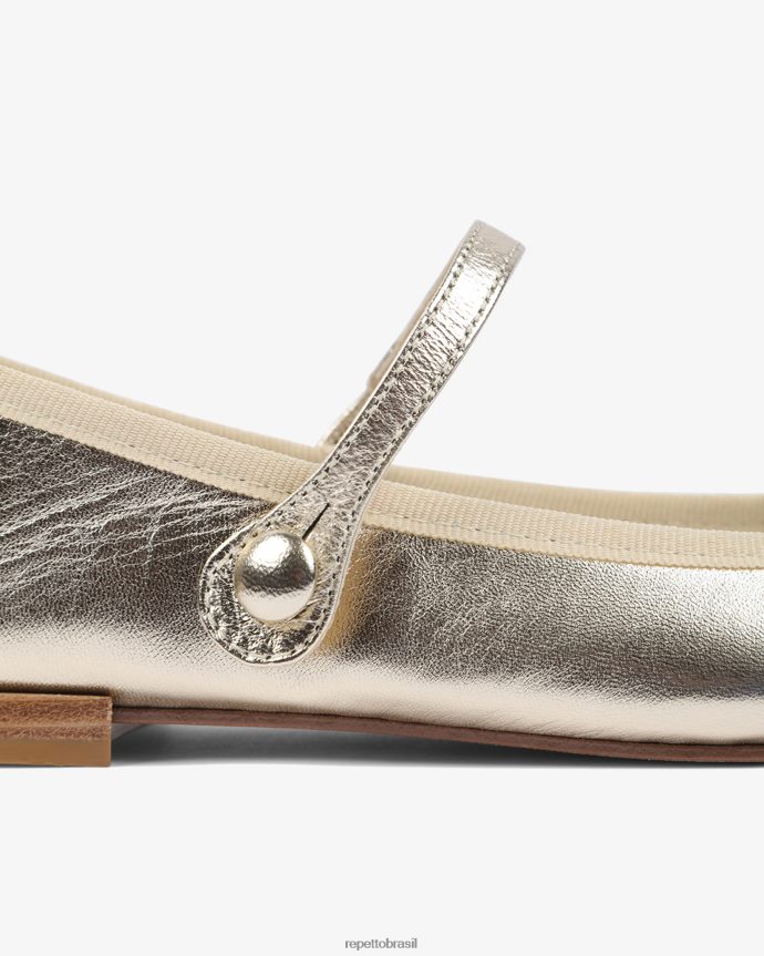 calçados br Repetto mulheres lio mary janes Luz Dourada 8JZ2L8164