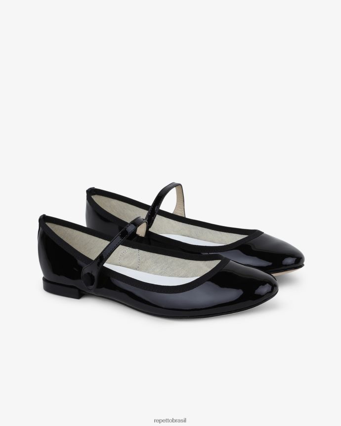calçados br Repetto mulheres lio mary janes preto 8JZ2L8174