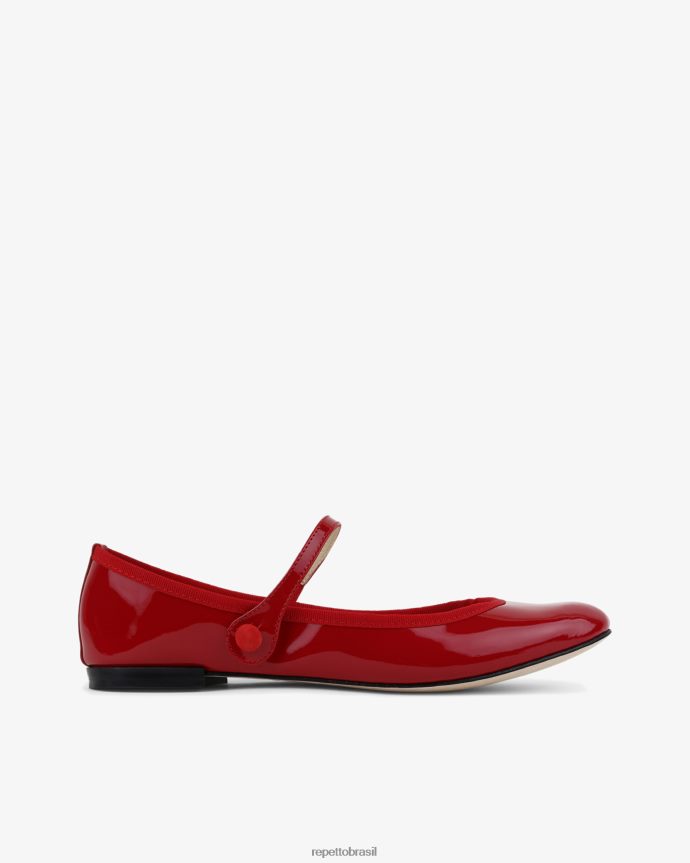 calçados br Repetto mulheres lio mary janes vermelho flamejante 8JZ2L8168