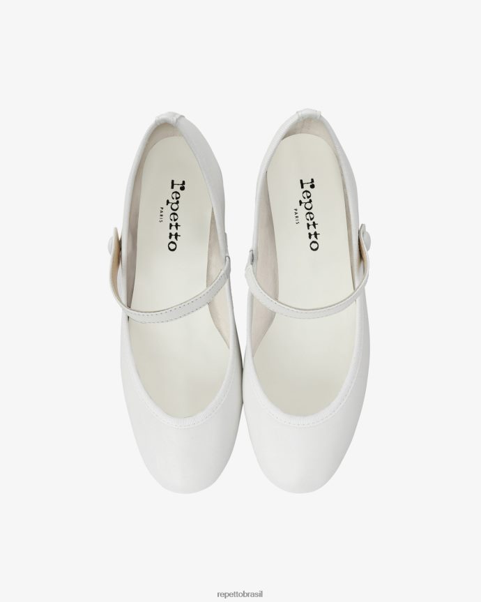 calçados br Repetto mulheres rosa mary janes branco 8JZ2L8172