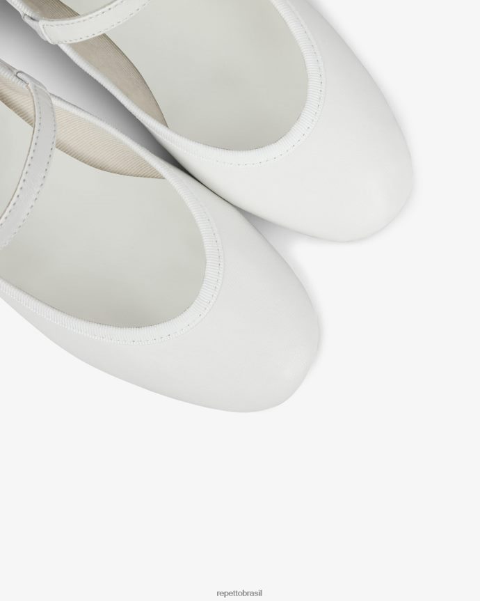calçados br Repetto mulheres rosa mary janes branco 8JZ2L8172
