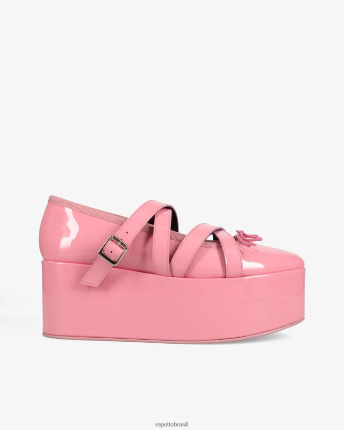calçados br Repetto mulheres x noir kei ninomiya - plataforma mary janes bebê Rosa 8JZ2L8153