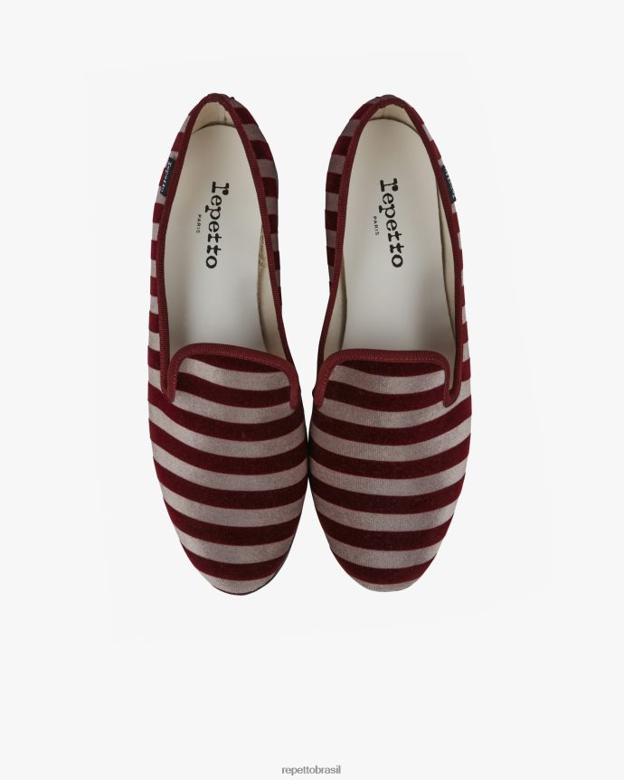 calçados br Repetto mulheres mocassins gladice pommar vermelho 8JZ2L8231