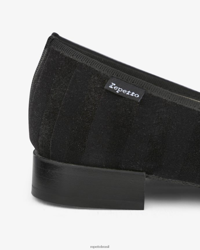 calçados br Repetto mulheres mocassins gladice preto 8JZ2L8232