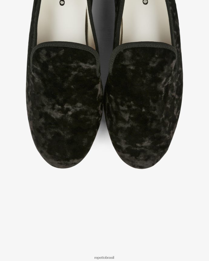 calçados br Repetto mulheres mocassins gladice preto 8JZ2L8233