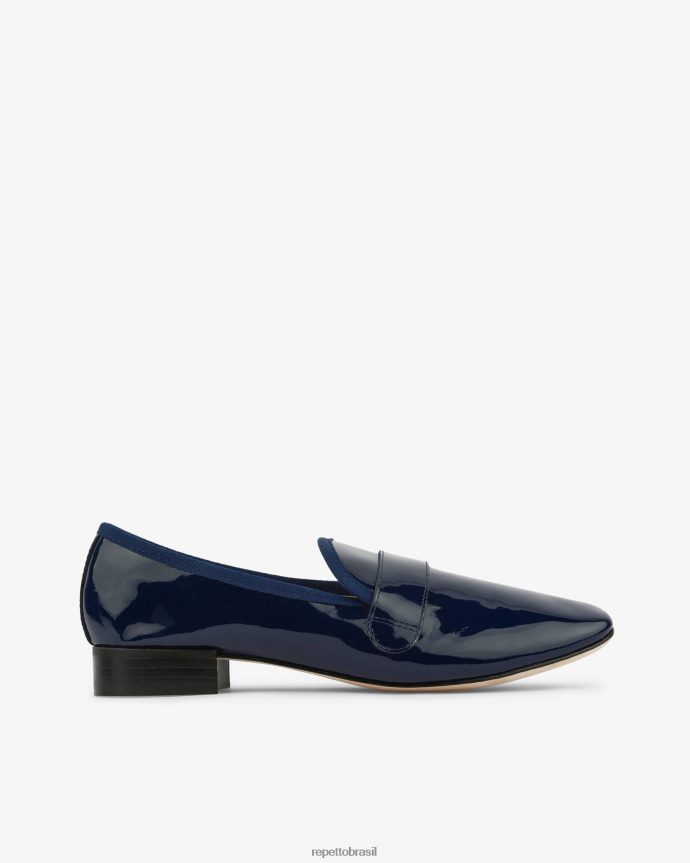 calçados br Repetto mulheres mocassins michael azul-marinho 8JZ2L8228