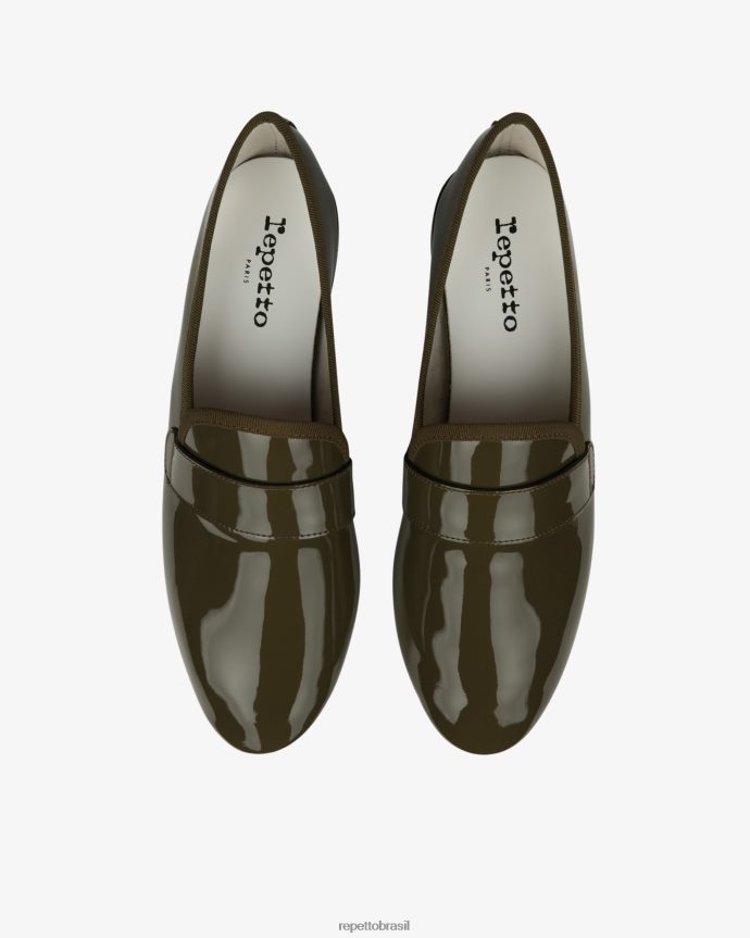 calçados br Repetto mulheres mocassins michael goa verde 8JZ2L8227