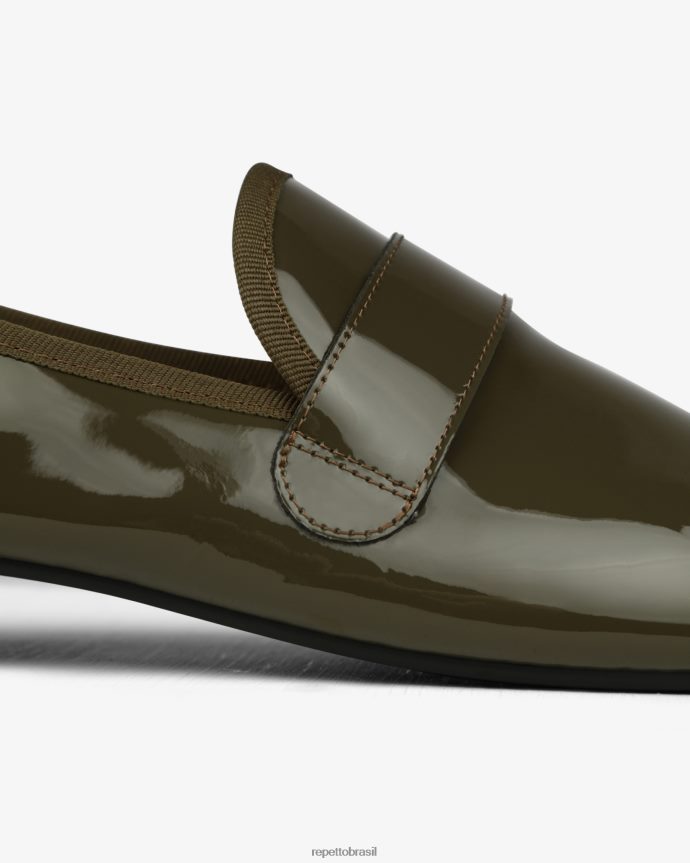 calçados br Repetto mulheres mocassins michael goa verde 8JZ2L8227