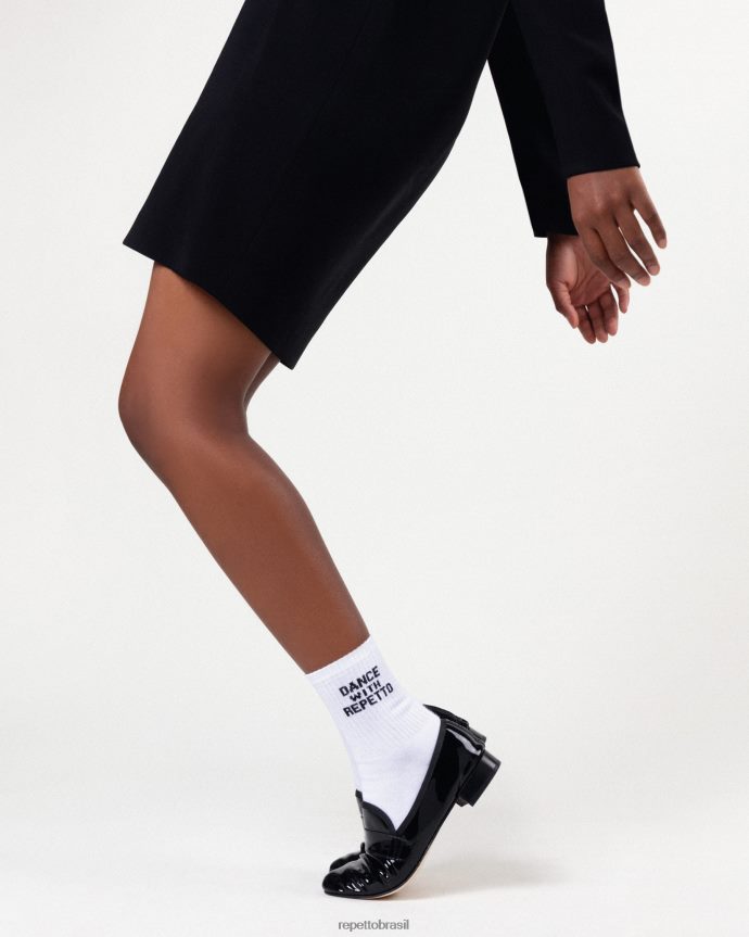 calçados br Repetto mulheres mocassins michael preto 8JZ2L8218