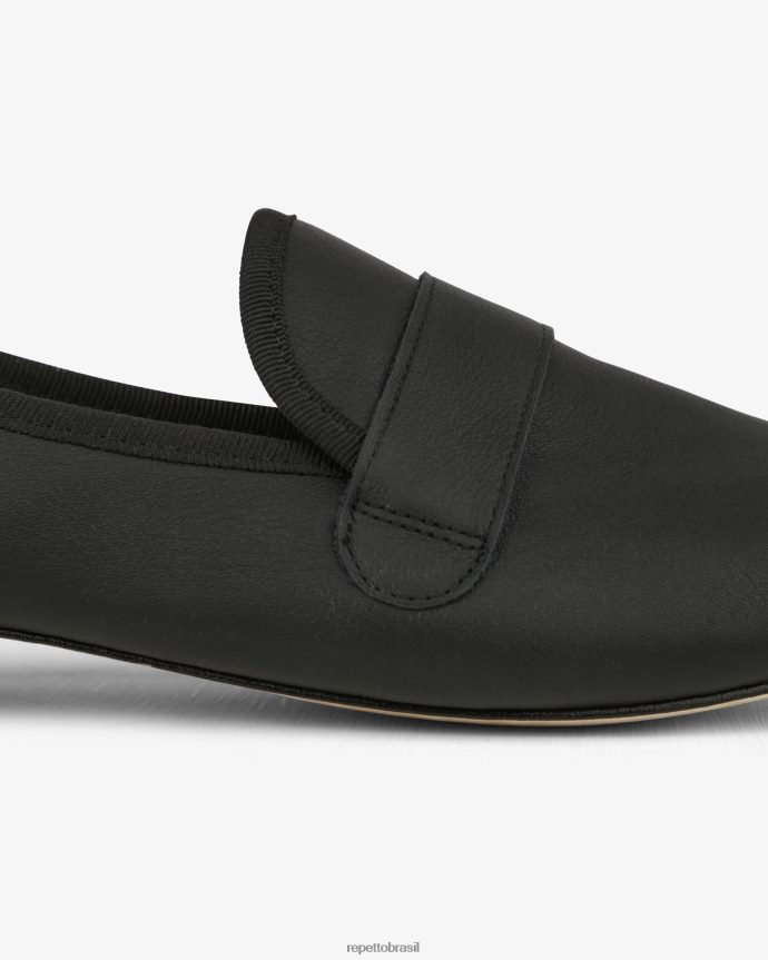 calçados br Repetto mulheres mocassins michael preto 8JZ2L8229