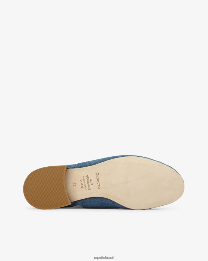 calçados br Repetto mulheres sapato oxford zizi Everest azul 8JZ2L8261