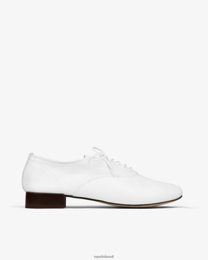 calçados br Repetto mulheres sapato oxford zizi branco 8JZ2L8209