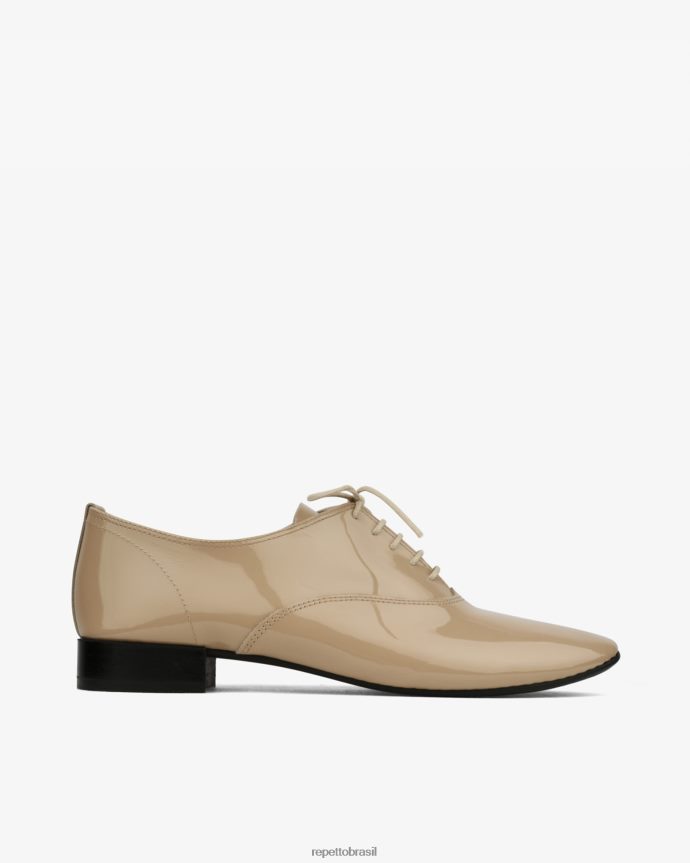 calçados br Repetto mulheres sapato oxford zizi caxemira bege 8JZ2L8212