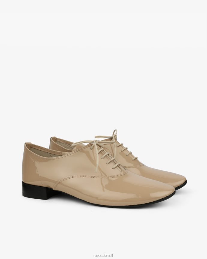 calçados br Repetto mulheres sapato oxford zizi caxemira bege 8JZ2L8212