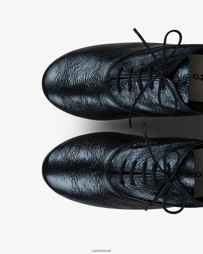 calçados br Repetto mulheres sapato oxford zizi cinza trovão 8JZ2L8210