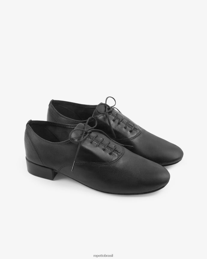 calçados br Repetto mulheres sapato oxford zizi preto 8JZ2L8216