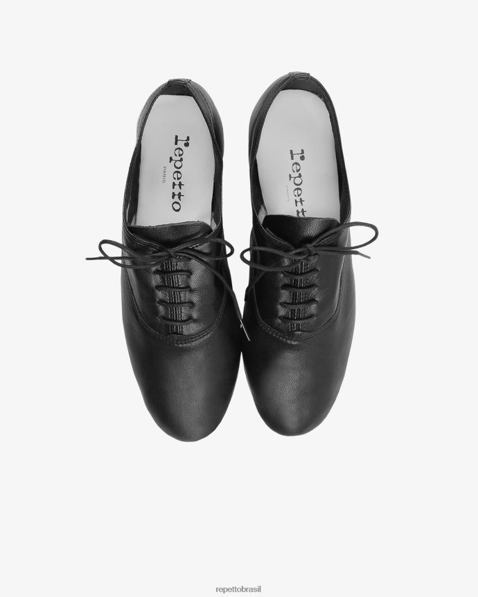 calçados br Repetto mulheres sapato oxford zizi preto 8JZ2L8216