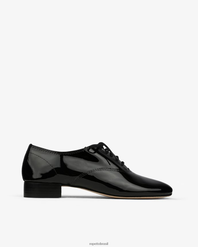 calçados br Repetto mulheres sapato oxford zizi preto 8JZ2L8217