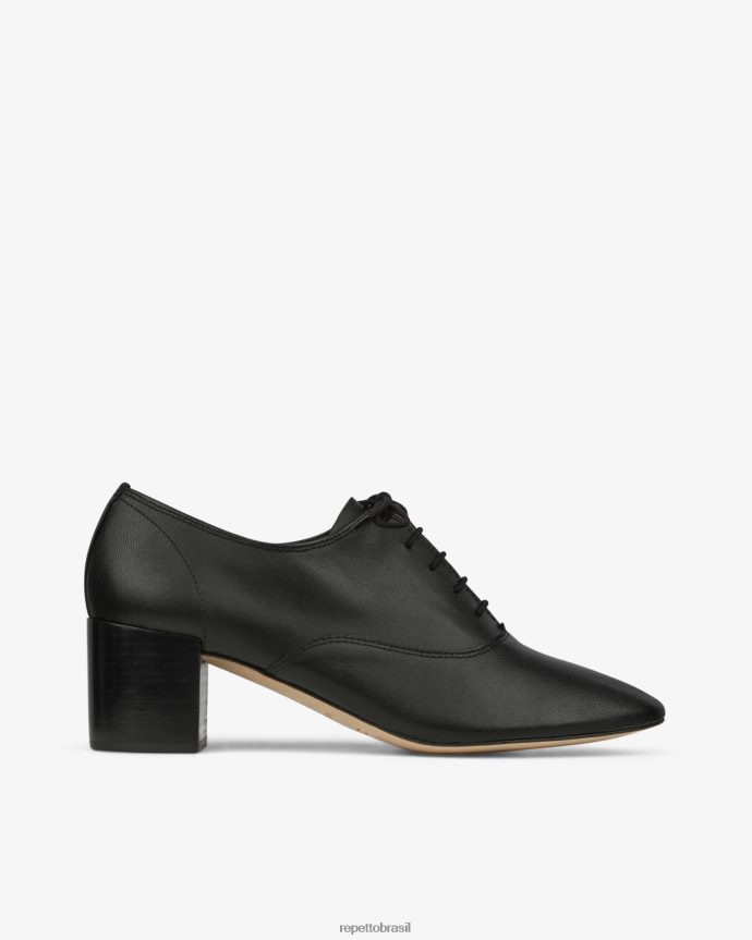 calçados br Repetto mulheres sapatos oxford de fado preto 8JZ2L8207