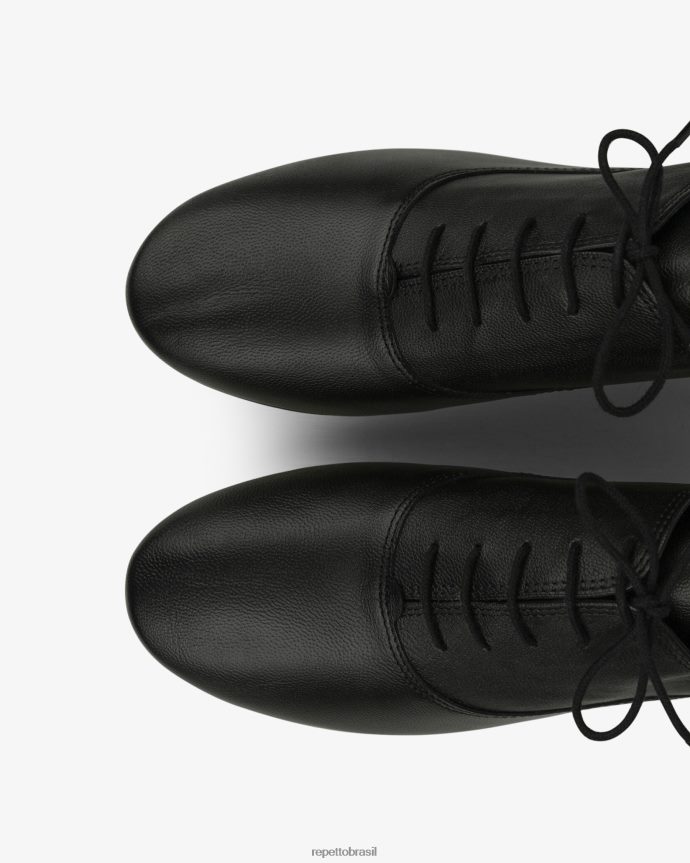 calçados br Repetto mulheres sapatos oxford de fado preto 8JZ2L8207