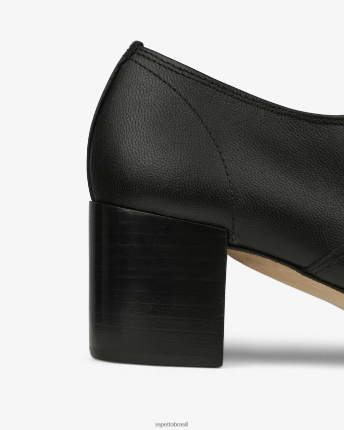 calçados br Repetto mulheres sapatos oxford de fado preto 8JZ2L8207