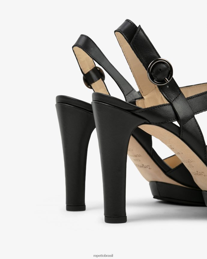 calçados br Repetto mulheres sandálias timi preto 8JZ2L8241